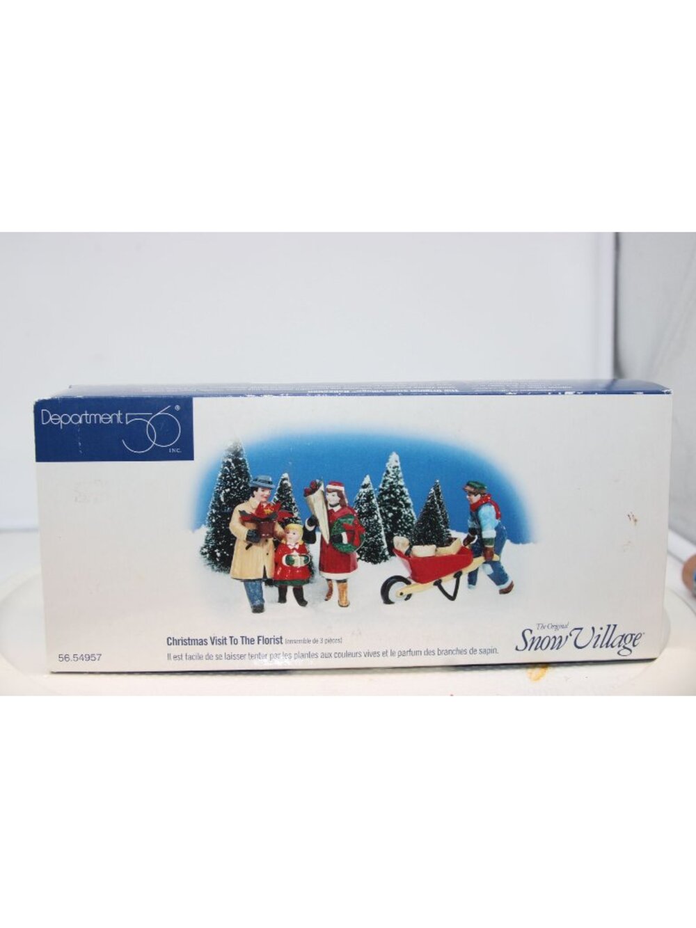Dept 56 Snow Village - Christmas Visit to the Florist